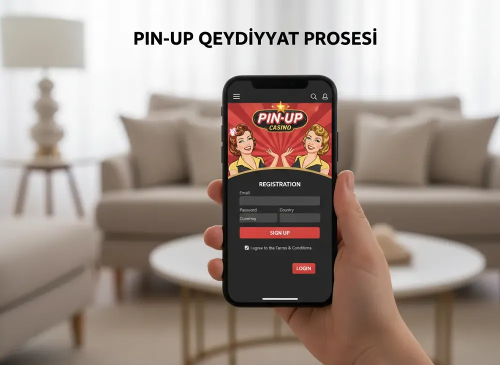 Pinup qeydiyyat prosesi və hesab açma qaydaları
